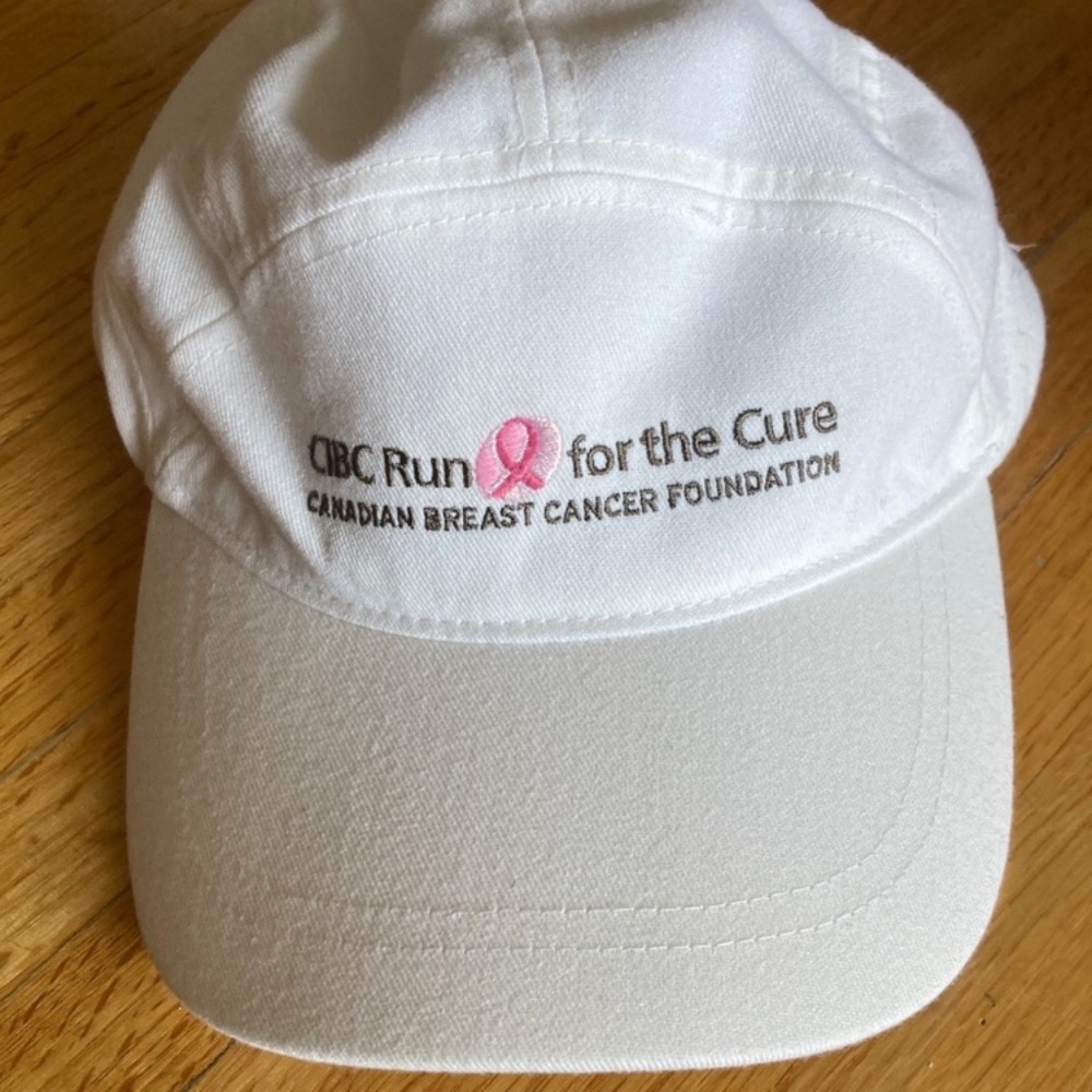 NWT 🇨🇦White CBC Run for the Cure Cap